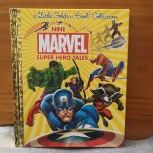 Brand New a Little Golden Book Collection Nine Marvel Super Hero Tales